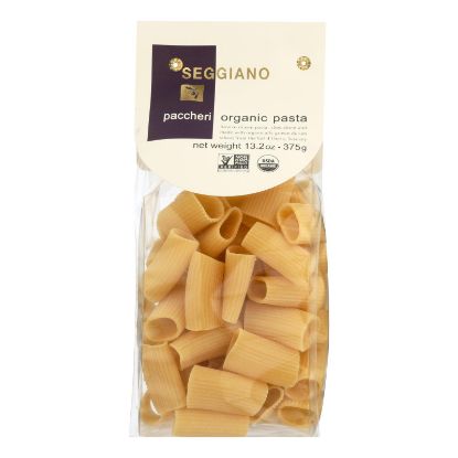 Seggiano Organic Paccheri Pasta  - Case of 8 - 13.25 OZ