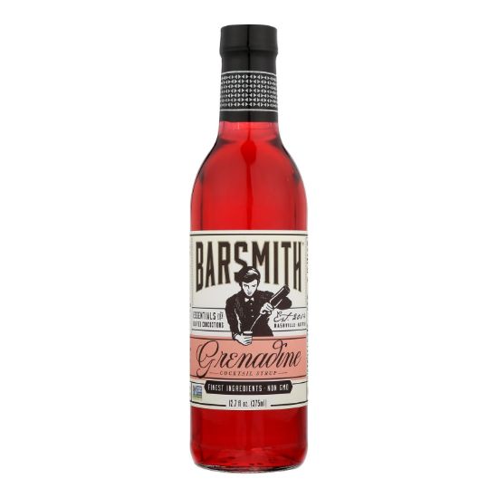 Barsmith Grenadine Cocktail Syrup - Case of 6 - 12.7 FZ