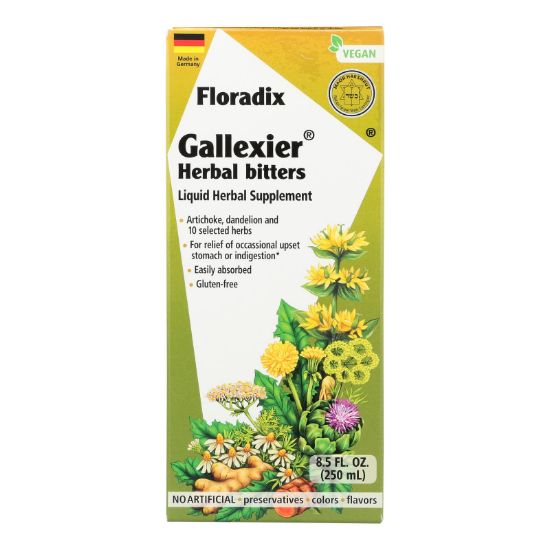 Floradix - Gallexier Herbal Bitters - 1 Each 1-8.5 FZ