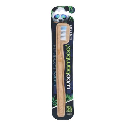 Woobamboo! Adult Super Soft Toothbrushes  - Case of 6 - CT