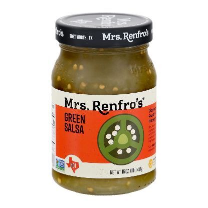 Mrs. Renfro's Green Salsa - Onion and Chili - Case of 6 - 16 oz.