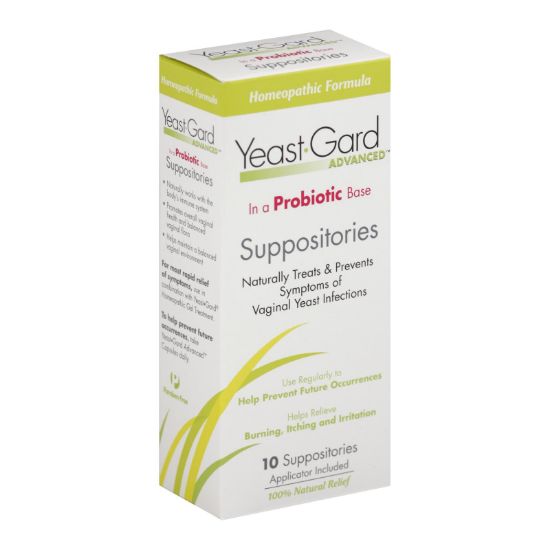 Women's Health Yeast-Gard Advanced Suppositories - 10 Suppositories