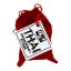 Thai Deodorant Stone Stone in Velvet Pouch - 1 Pouch
