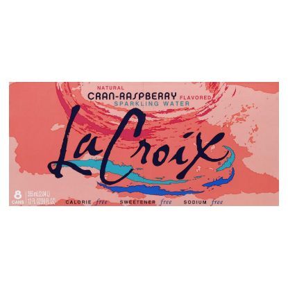 Lacroix Sparkling Water - Cran-Raspberry - Case of 3 - 12 Fl oz.
