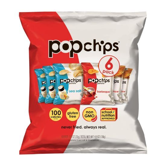 Popchips Potato Chip - Case of 12 - 4.8 oz.