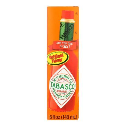 Tabasco Traditional Pepper Sauce Can  - Case of 12 - 5 FZ