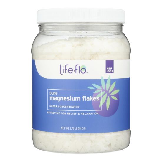 Life-Flo Pure Magnesium Flakes  - 1 Each - 2.75 LB