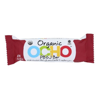 Ocho Candy - Candy Bar Pb And J - Case of 12-1.45 OZ