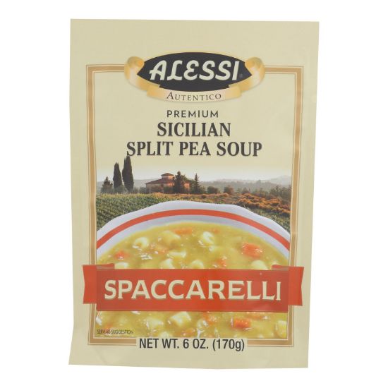Alessi - Split Pea Soup - Spaccarelli - Case of 6 - 6 oz.