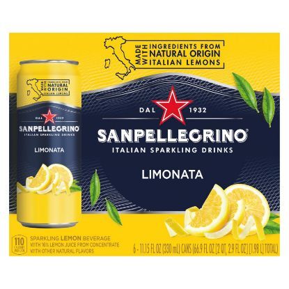 San Pellegrino - Sparkling Beverage Limonata - Case of 4-6/11.15Z