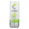 Celsius Sparkling Cucumber-Lime Fitness Drink  - Case of 12 - 12 FZ