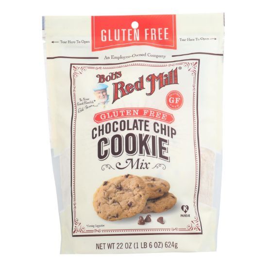 Bob's Red Mill - Cookie Mix Chocolate Chip Gluten Free - Case of 4-22 OZ