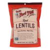 Bob's Red Mill - Beans Red Lentils - Case of 4-27 OZ