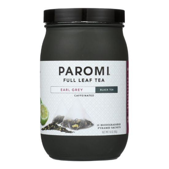 Paromi Tea - Tea Earl Grey Pyramid - Case of 6-15 CT