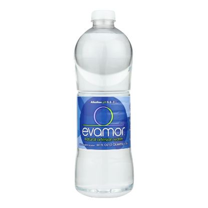 Evamor - Water Artsn Natural Alkalne - Case of 8-64 FZ