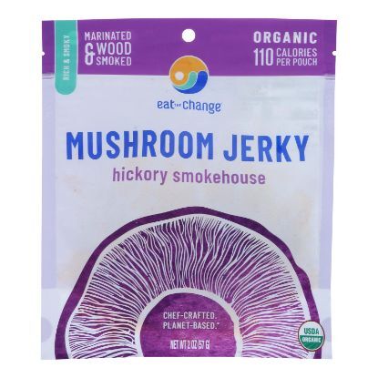 Eat The Change - Mushroom Jrky Hcky Smkhs - Case of 8-2 OZ