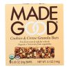 Made Good - Granola Bar Cookies & Cream - Case of 6 - .85 OZ