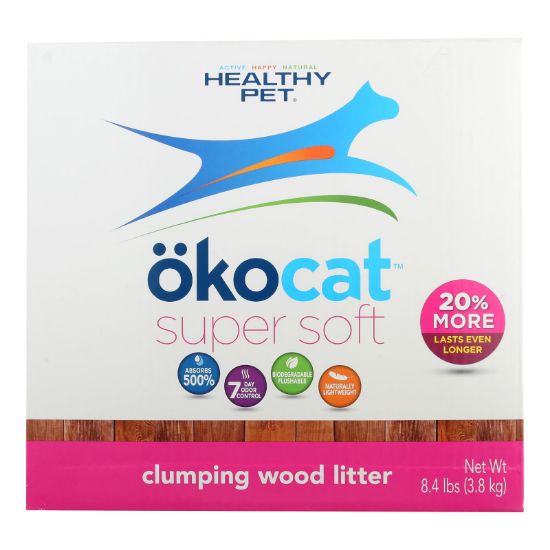 Okocat - Clumping Litter Wood Supersoft - Each of 1-8.4 LB