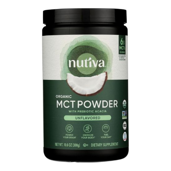 Nutiva - Powder Mct - 1 Each - 10.6 OZ