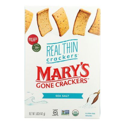 Mary's Gone Crackers Real Thin Crackers - Case of 6 - 5 OZ