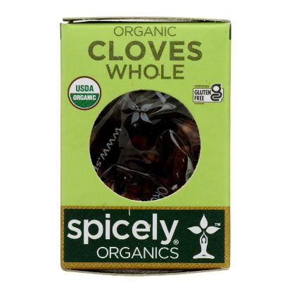Spicely Organics - Organic Cloves - Whole - Case of 6 - 0.15 oz.