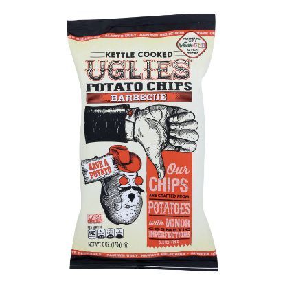 Uglies - Pot Chips BBQ Kettle - Case of 12 - 6 OZ