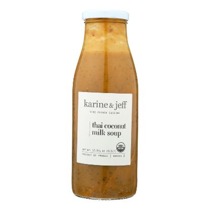 Karine & Jeff - Soup Thai Coconut Milk - Case of 6 - 16.9 FZ