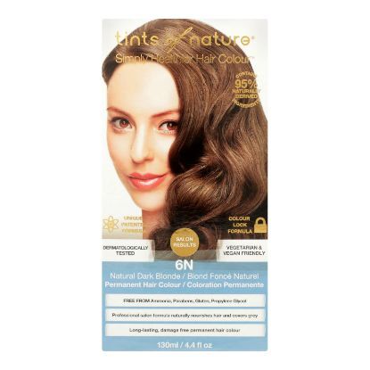 Tints Of Nature 6N Natural Dark Blonde Hair Color  - 1 Each - 4.4 FZ