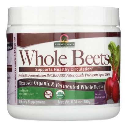 Nature's Answer - Whole Beets Powder Frmntd - 1 Each - 6.34 OZ