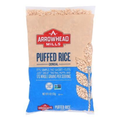 Arrowhead Mills Natural Puffed Rice Cereal  - 1 Each - 6 OZ