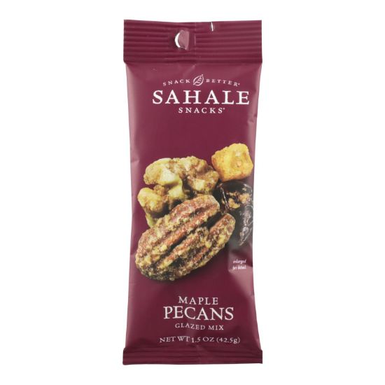 Sahale Snacks Maple Pecans Glazed Mix - Case of 9 - 1.5 OZ