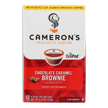 Cameron’S Specialty Coffee Chocolate Caramel Brownie  - Case of 6 - 4.33 OZ