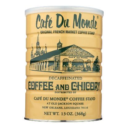 Cafe Du Monde - Coffee Decaf - Case of 12 - 13 OZ