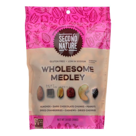 Second Nature - Nut Medley Wholesome - Case of 6-14 OZ