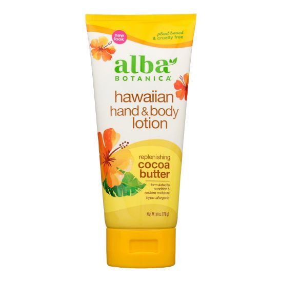 Alba Botanica - Hand & Body Lotion Haw Cocoa Butter - 1 Each 1-6 FZ