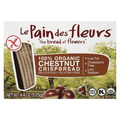 Le Pain Des Fleurs - Crispbread Chestnut - Case of 6-5.3 OZ