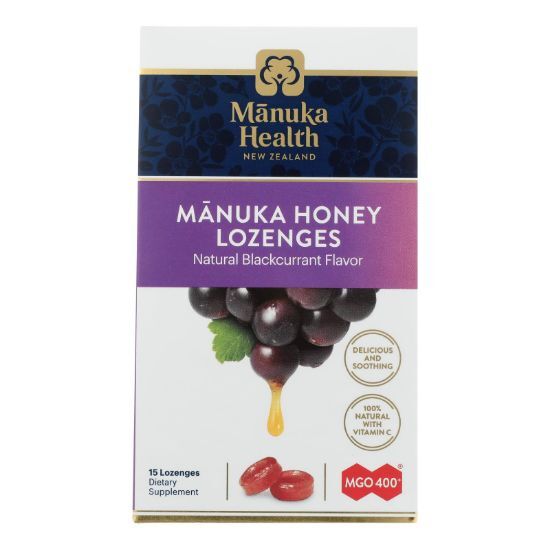 Manuka Health - Loz Honey Mgo 400+ Blkcrnt - 1 Each 1-15 CT