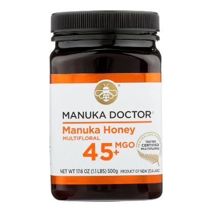 Manuka Doctor - Manuka Honey Mf Mgo45+ 500g - Case of 6-17.6 OZ