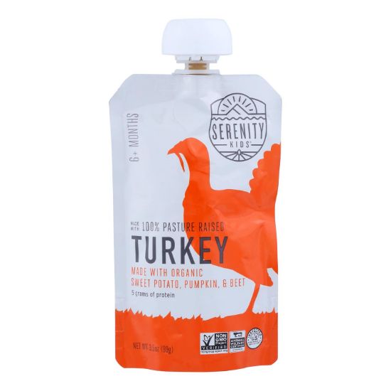 Serenity Kids Llc - Poch Turkey S Pot Pu Bt - Case of 6-3.5 OZ