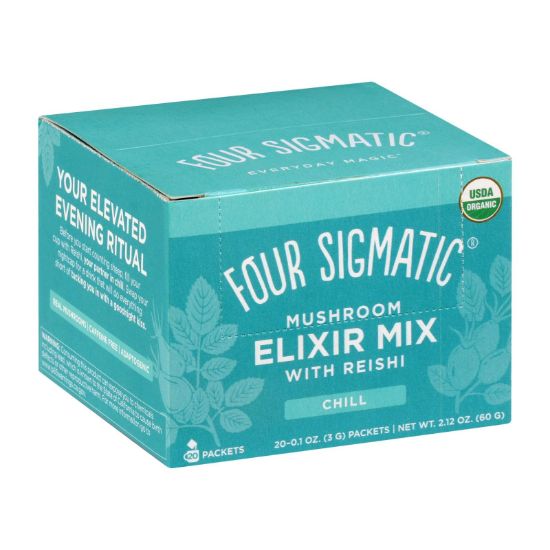 Four Sigmatic - Mushroom Elixir - Organic Reishi Mushroom - 20 CT