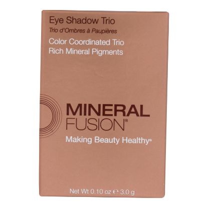 Mineral Fusion - Eye Shadow Trio - Fragile - 0.1 oz.