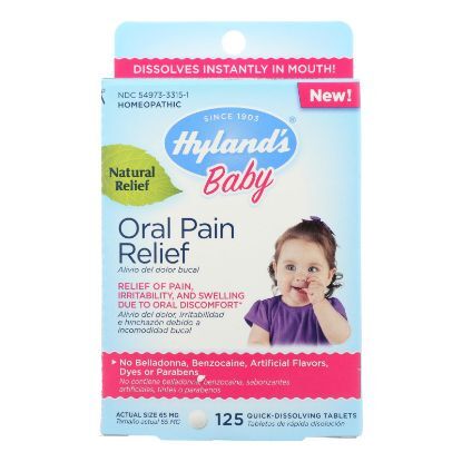 Hylands Homeopathic - Baby Oral Pain Relief - 1 Each - 125 TAB