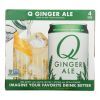 Q Drinks - Ginger Ale - Case of 6/4 packs/7.5oz Cans