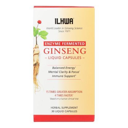 Ilhwa Enzyme Fermented Ginseng Herbal Supplement  - 1 Each - 30 CAP