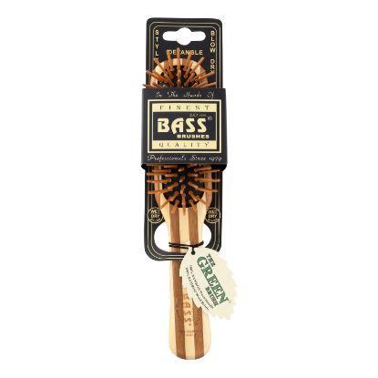 Bass Brushes - Natural Bamboo Pin Brush - Small - 1 Count