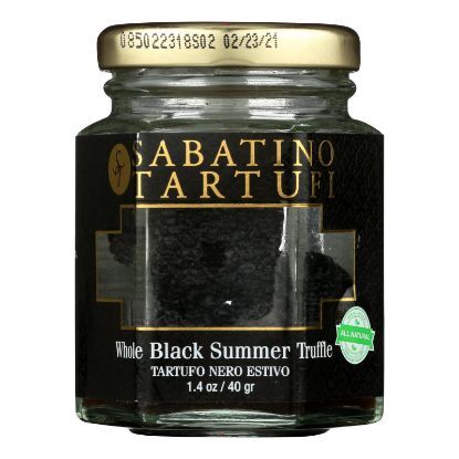 Sabatino Pronto Sabatino Tartufi, Whole Black Summer Truffle - Case of 6 - 1.4 OZ