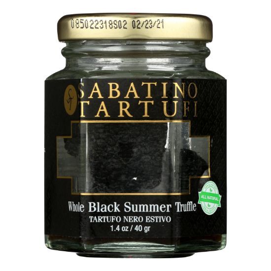 Sabatino Pronto Sabatino Tartufi, Whole Black Summer Truffle - Case of 6 - 1.4 OZ