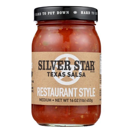 Silver Star - Salsa Restaurant Style - Case of 6 - 16 OZ