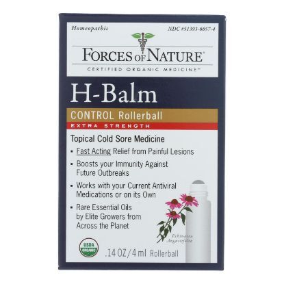 Forces Of Nature - H Balm Control Xs - 1 Each - 4 ML