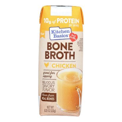 Kitchen Basics Chicken Bone Broth  - Case of 12 - 8.25 FZ
